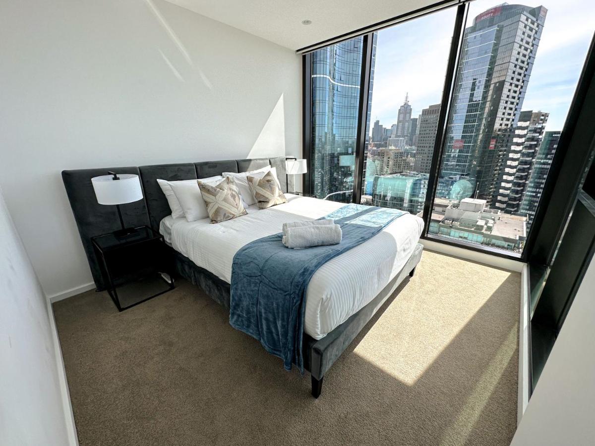 Deluxe 3 Bedroom Apartment In Southbank Melburne Exterior foto